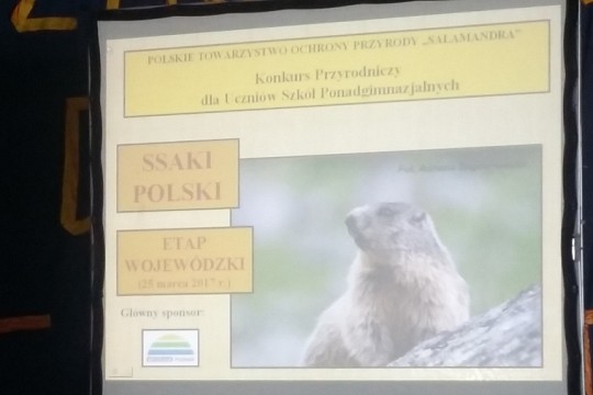 Konkurs Przyrodniczy "Ssaki Polski"